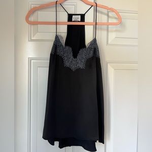 Silk camisole, almost new, worn once and dry cleaned after, XS, but fits S too.